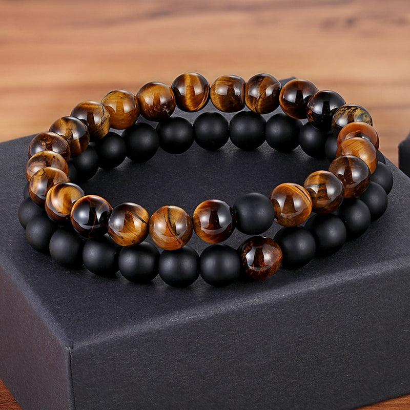 Distance Bracelet Natural Stone