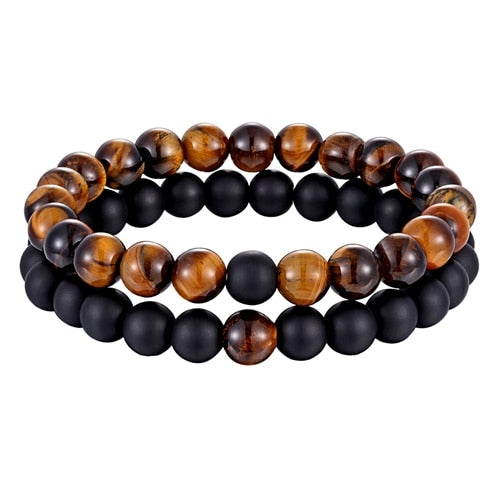 Distance Bracelet Natural Stone