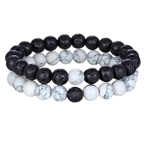 Distance Bracelet Natural Stone