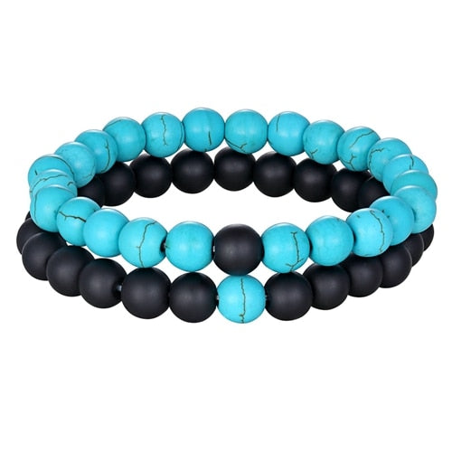 Distance Bracelet Natural Stone