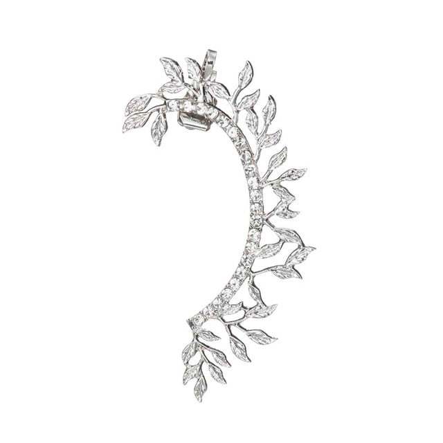 Vintage Clip Crystal Ear Cuff